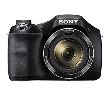 Sony DSC-H300 Digitalkamera Einstiegsbridge (20,1 MP, optischer 35fach Zoom, 25mm Weitwinkel-Objektiv, optischer Bildstabilisator SteadyShot, HD Video) schwarz im Sale